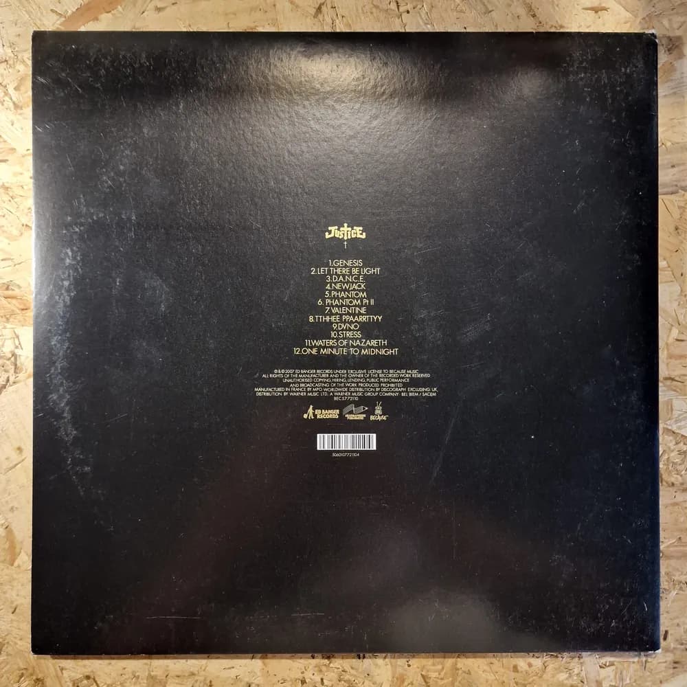 Justice - † (Cross) (Vinilo Doble 2LP nuevo)