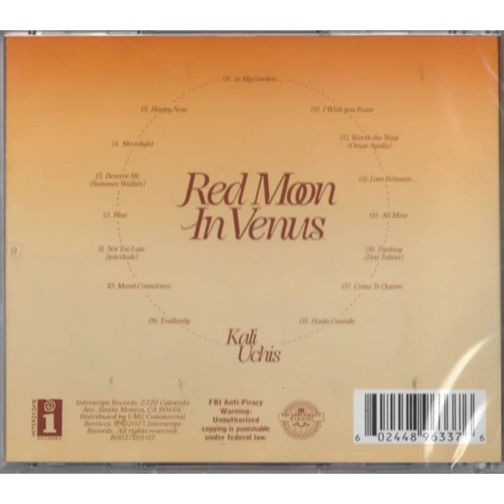 Kali Uchis - Red Moon In Venus (CD nuevo)