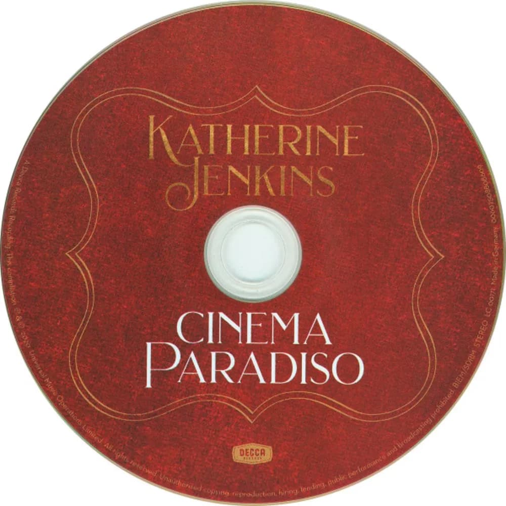 Katherine Jenkins - Cinema Paradiso (CD nuevo)