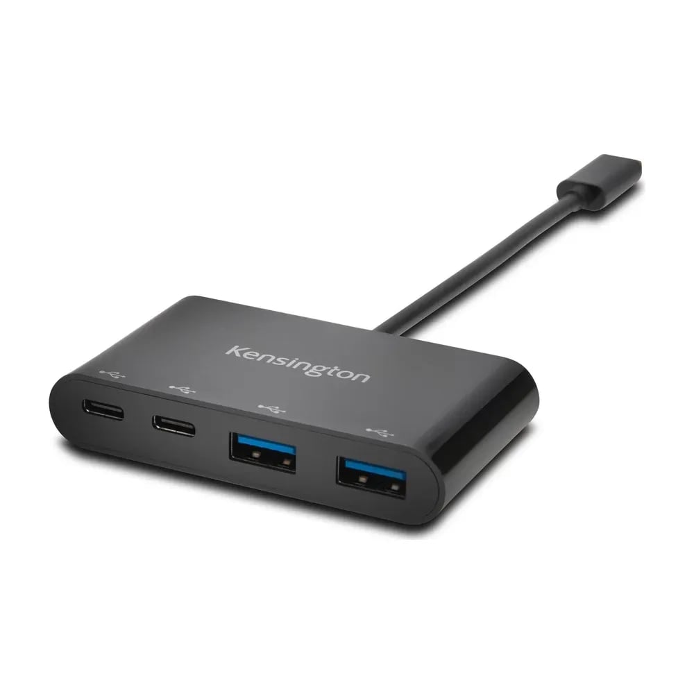 Kensington CH1000 – Hub USB-C con 2 USB-A y 2 USB-C - Negro en LEMM DJ Store