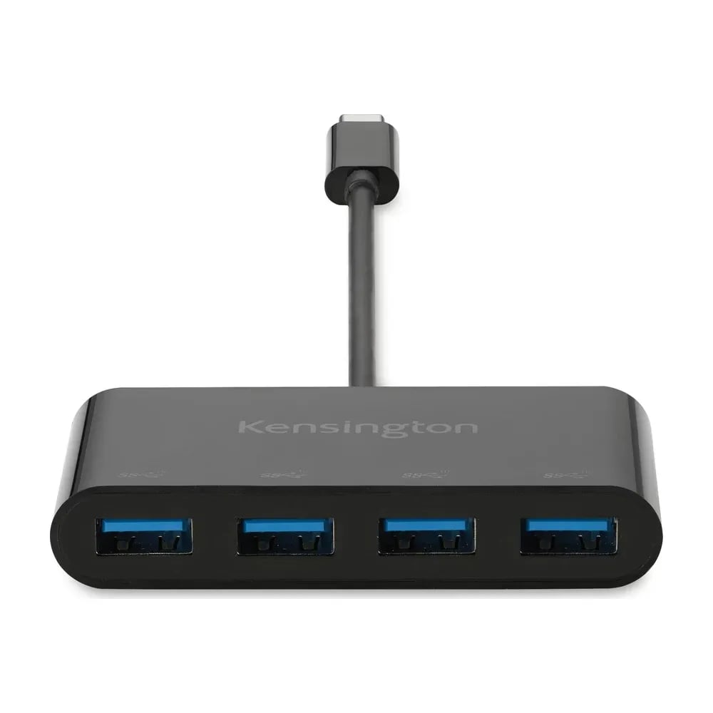 Kensington CH1200 – Hub USB-C de 4 puertos USB-A 10 Gbps - Negro en LEMM DJ Store