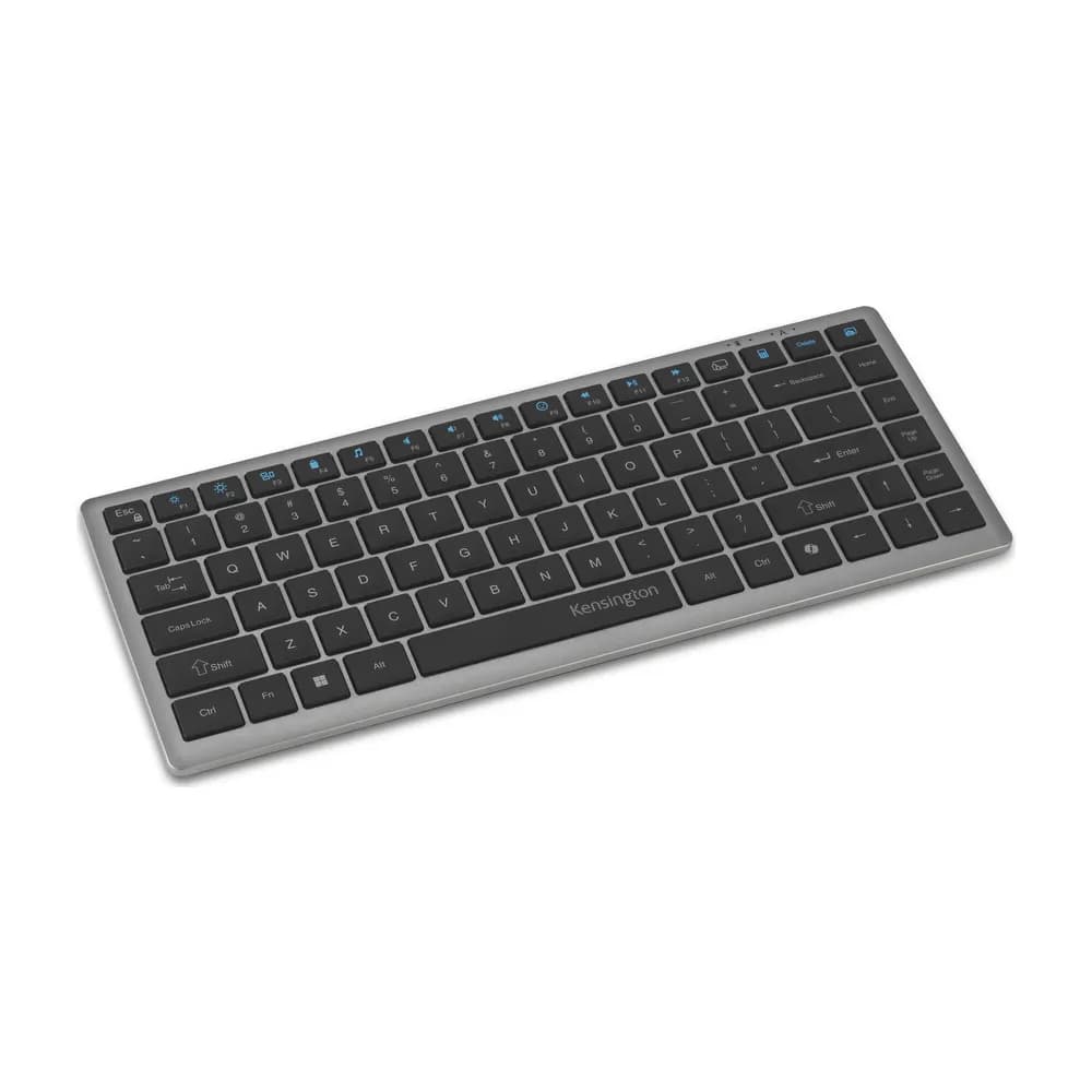 Kensington KB435 EQ – Teclado Compacto Recargable para 4 Equipos