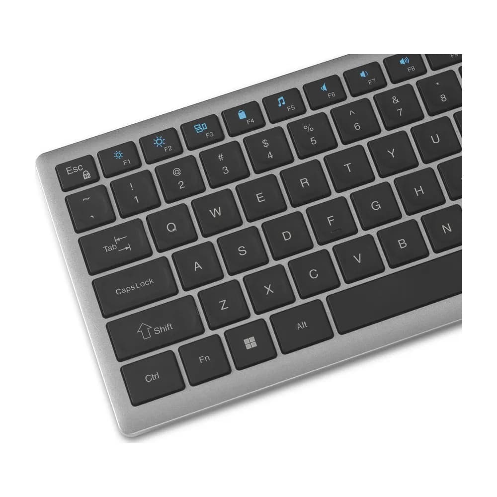 Kensington KB435 EQ – Teclado Compacto Recargable para 4 Equipos