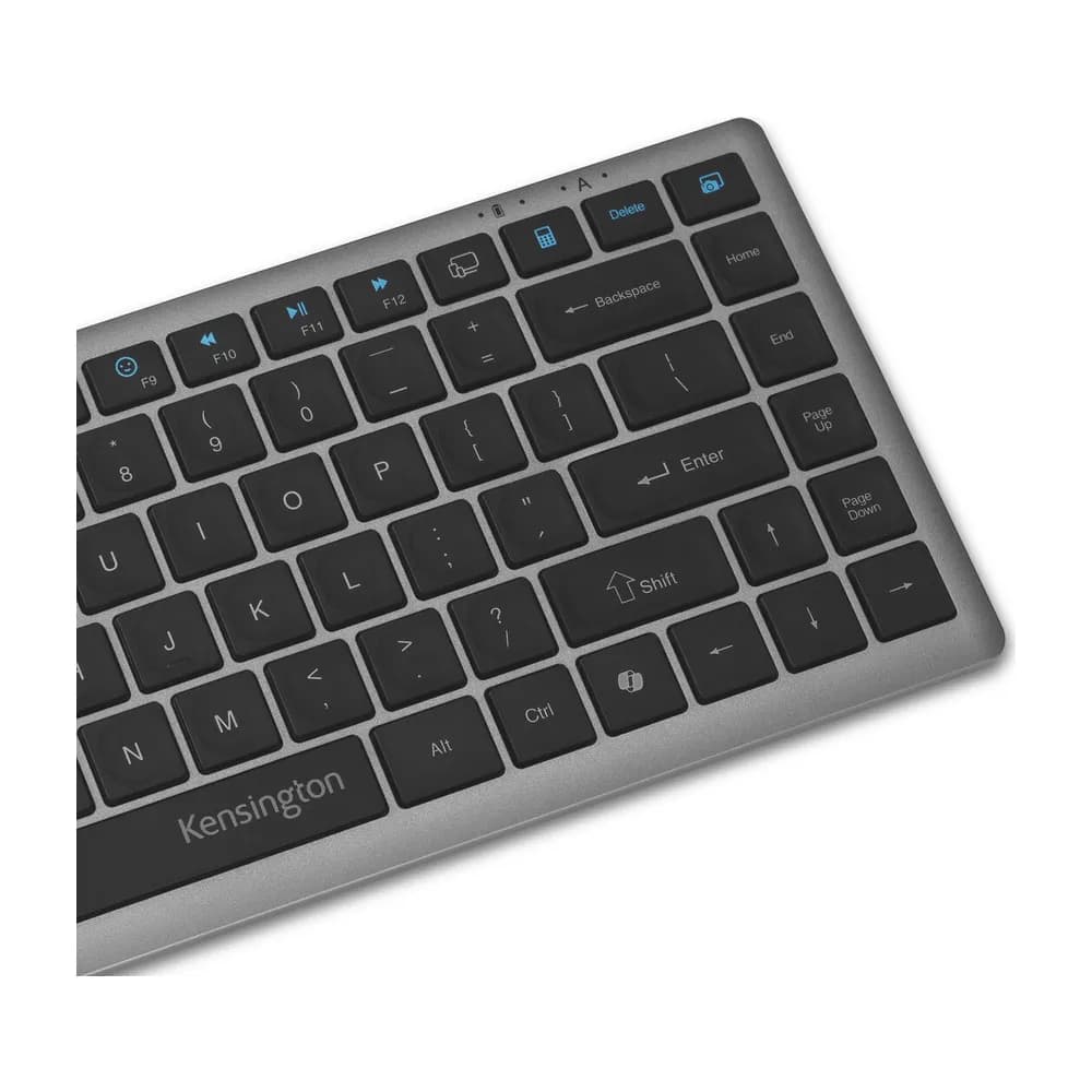 Kensington KB435 EQ – Teclado Compacto Recargable para 4 Equipos