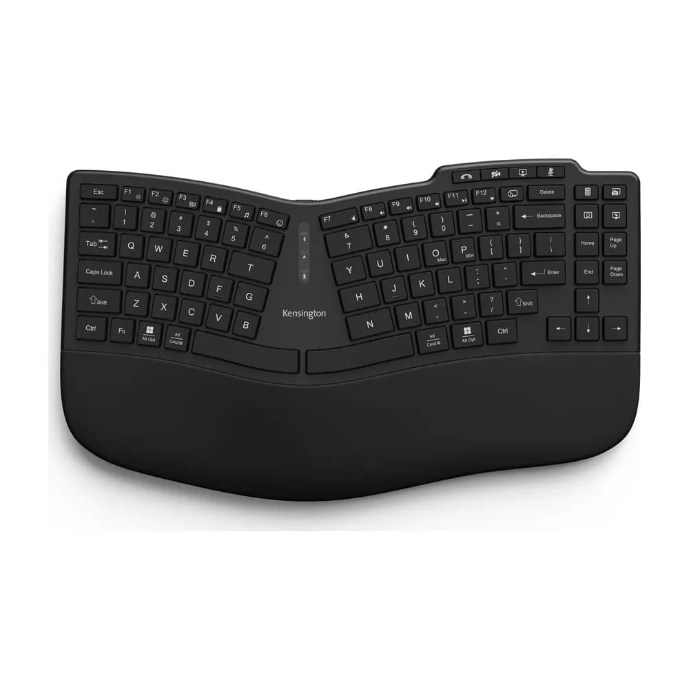Kensington Pro Fit Ergo KB675 EQ TKL – Teclado Ergonómico Recargable