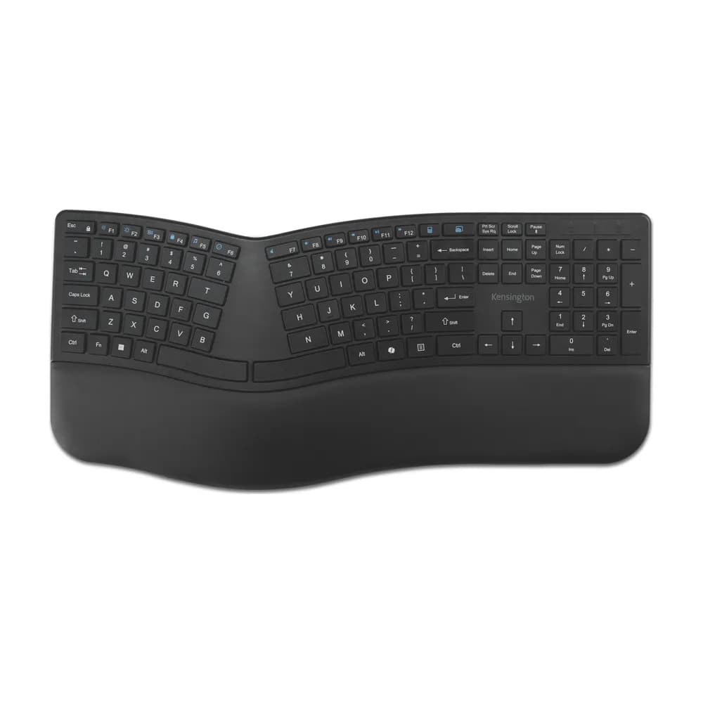 Kensington Pro Fit Ergo KB680 EQ – Teclado Ergonómico Recargable