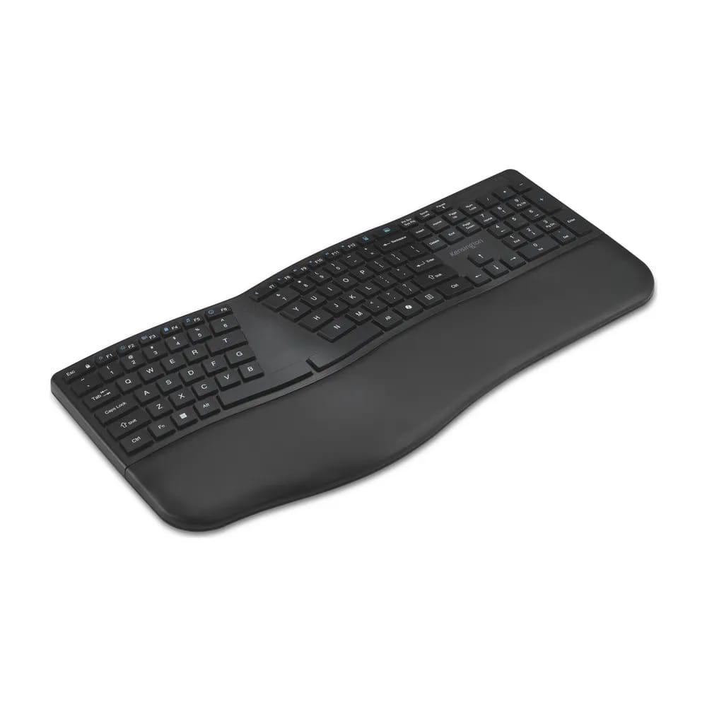 Kensington Pro Fit Ergo KB680 EQ – Teclado Ergonómico Recargable - Negro - Vista alternativa en LEMM DJ Store