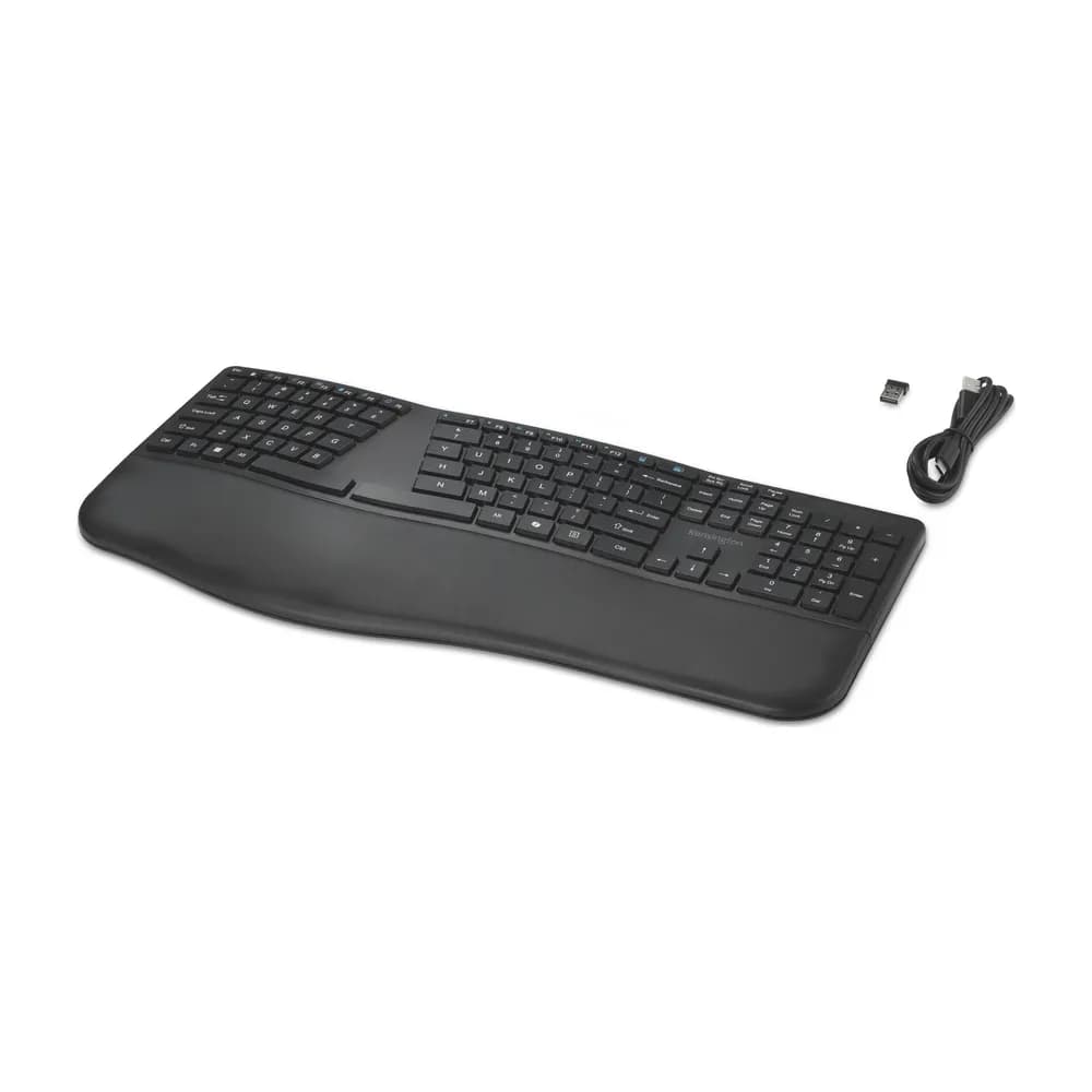 Kensington Pro Fit Ergo KB680 EQ – Teclado Ergonómico Recargable