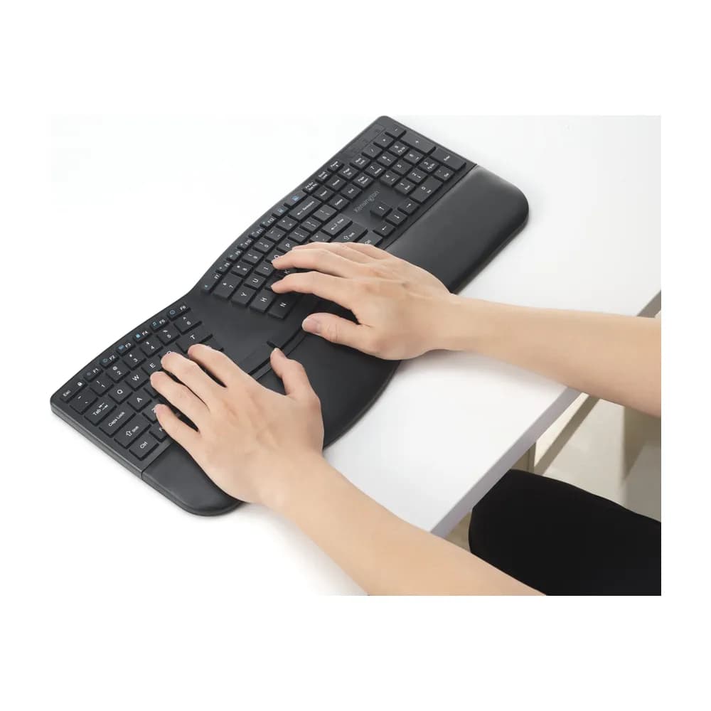 Kensington Pro Fit Ergo KB680 EQ – Teclado Ergonómico Recargable