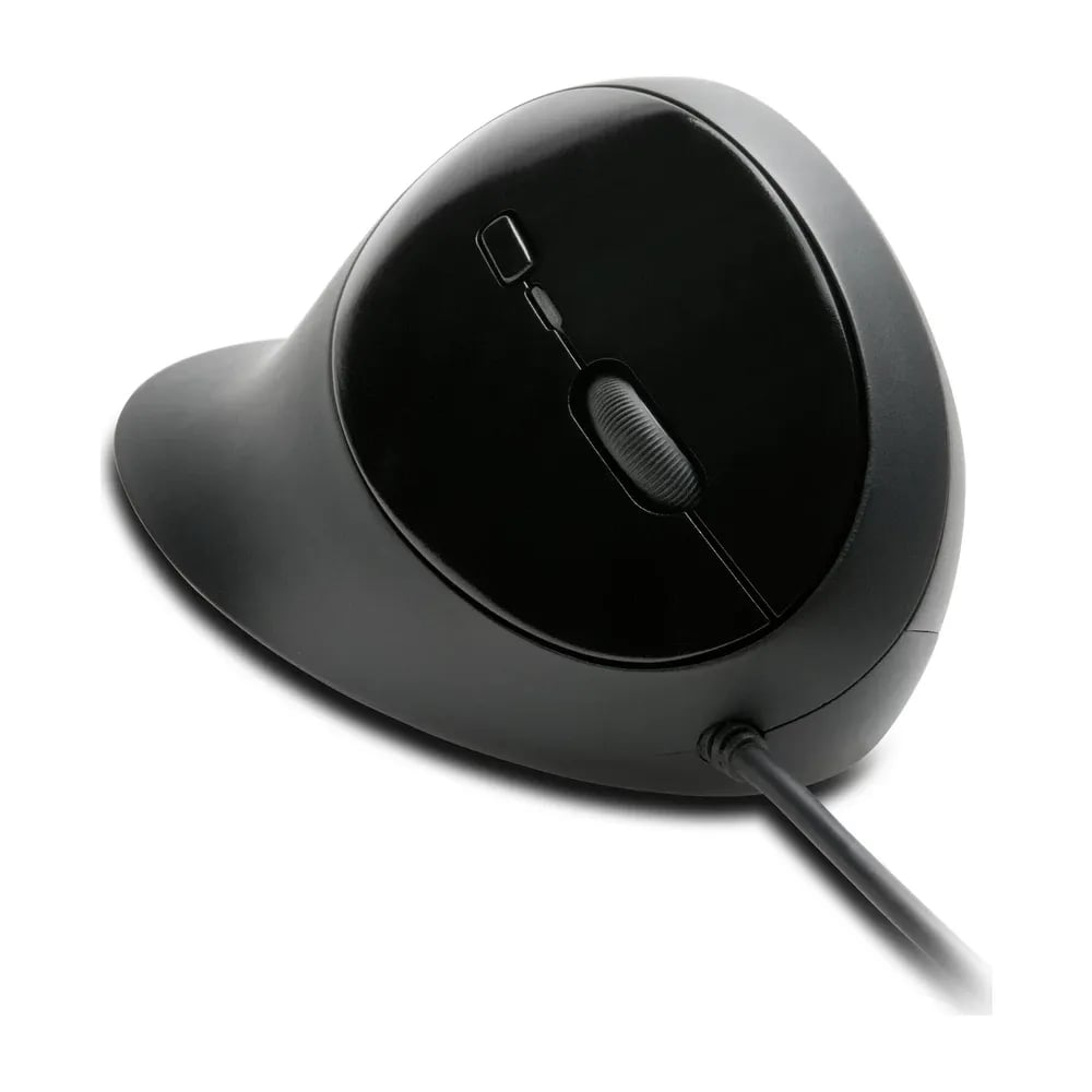 Kensington Pro Fit Ergo – Mouse Ergonómico con Cable y Clic Silencioso - Negro en LEMM DJ Store