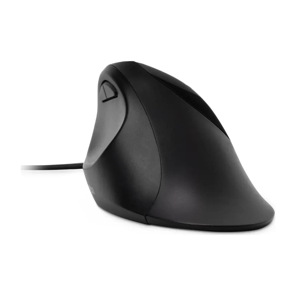Kensington Pro Fit Ergo – Mouse Ergonómico con Cable y Clic Silencioso