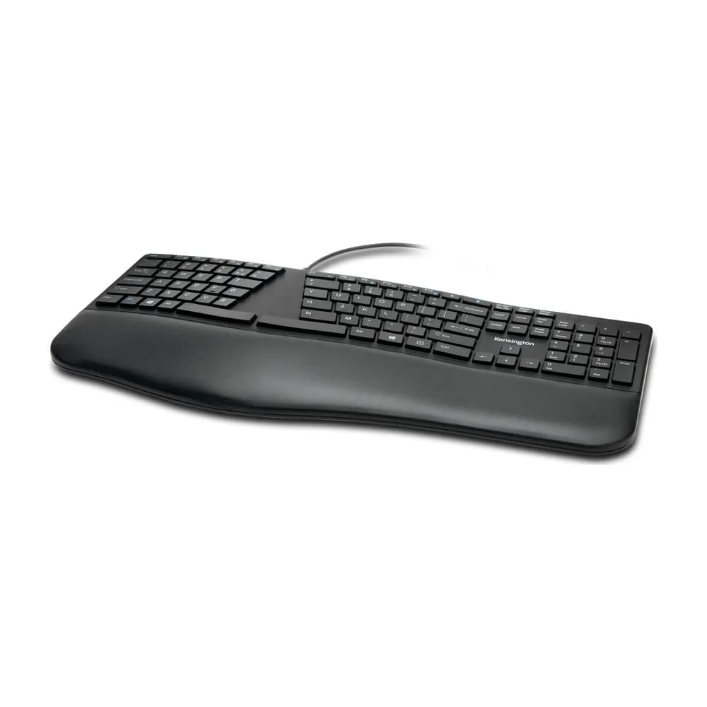 Kensington Pro Fit Ergo – Teclado Ergonómico Dividido con Cable USB