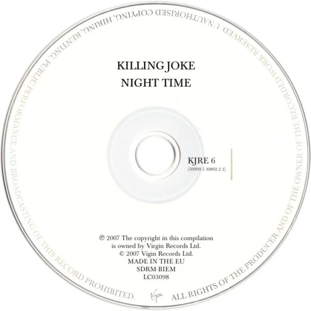 Killing Joke - Night Time (CD nuevo)