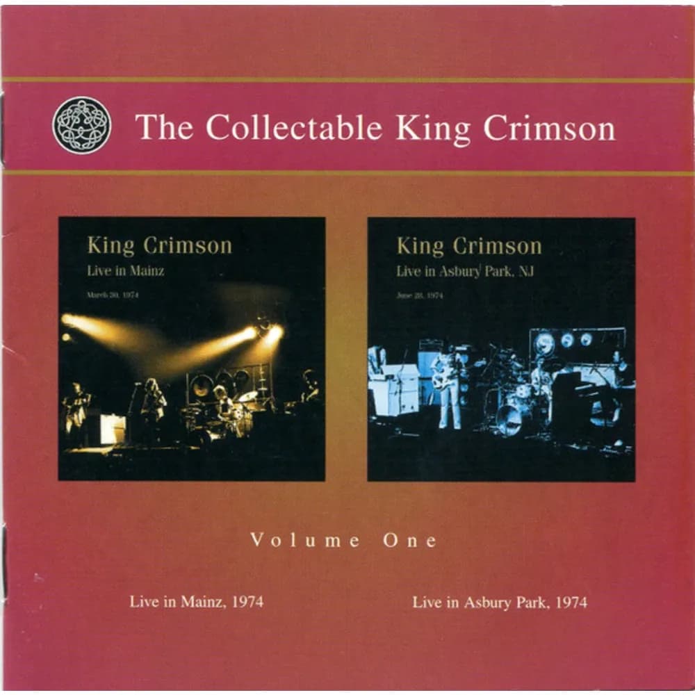 King Crimson - The Collectable King Crimson Volume One (Live In Mainz, 1974 / Live In Asbury Park, 1974) (CD Doble (2CD) nuevo)