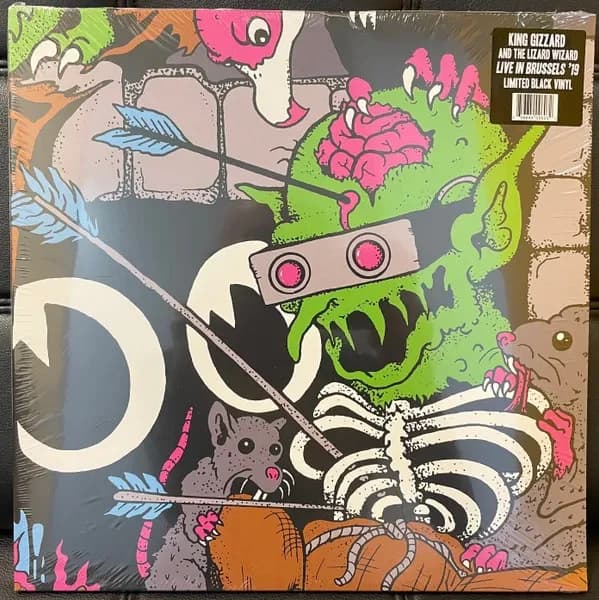 King Gizzard And The Lizard Wizard - Live In Brussels '19 (Vinilo Doble 2LP nuevo)