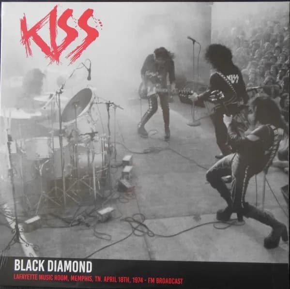 Kiss - Black Diamond (Lafayette Music Room, Memphis, Tn April 18th, 1974 - Fm Broadcast) (Vinilo LP nuevo)
