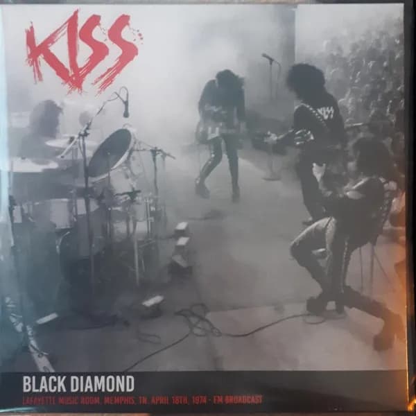 Kiss - Black Diamond (Lafayette Music Room, Memphis, Tn April 18th, 1974 - Fm Broadcast) (Vinilo LP nuevo)
