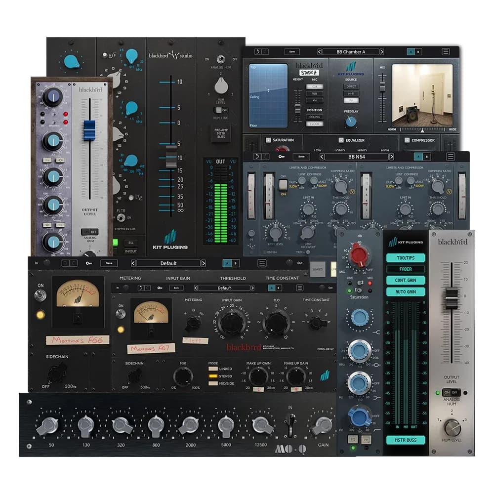 KIT Plugins Blackbird Everything Bundle – Bundle de 7 Plug-ins de Mezcla y Mastering (Descarga Digital)
