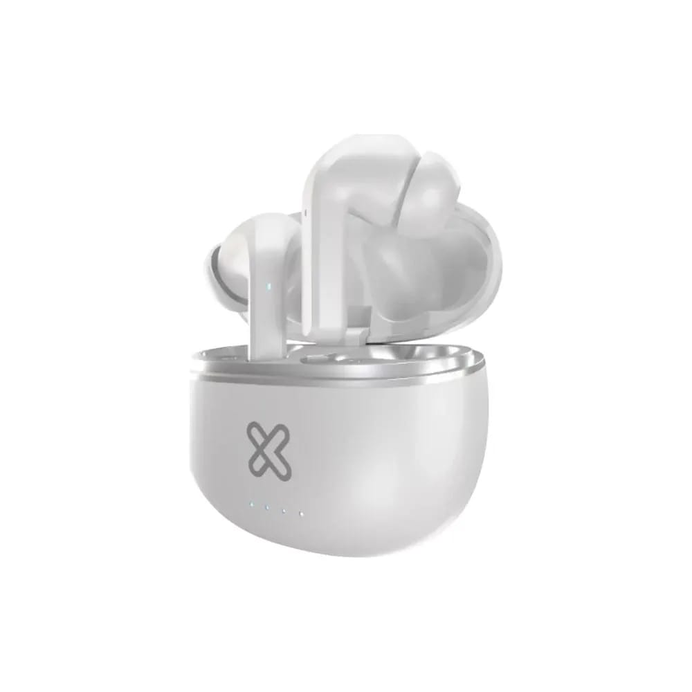 Klip Xtreme EdgebudsPro KTE-750 – Audífonos Bluetooth con Cancelación de Ruido - Blanco - Vista alternativa en LEMM DJ Store