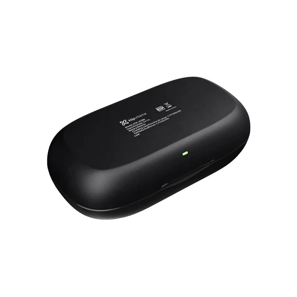 Klip Xtreme Openbuds KOE-250BK – Audífonos Open Ear con Estuche LED