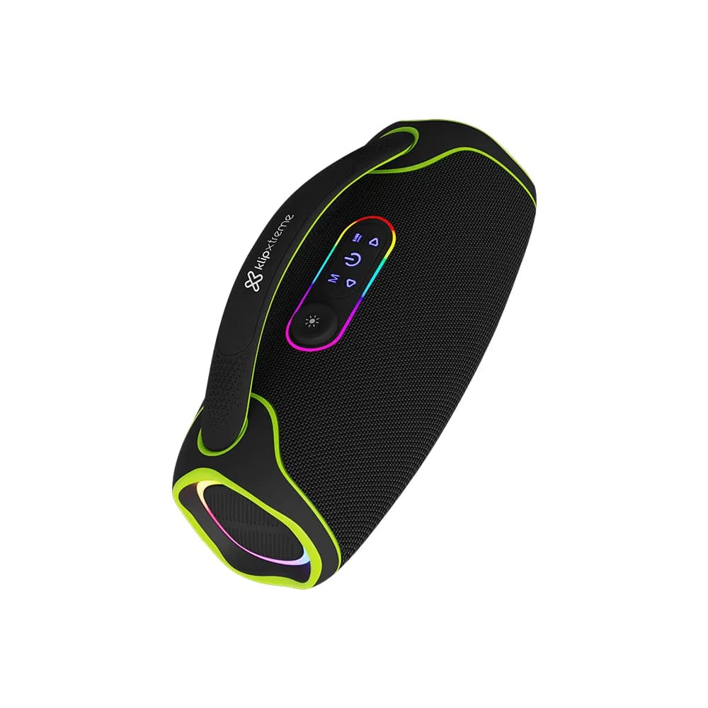 Klip Xtreme WaveRider PRO KBB-500 – Parlante Bluetooth 60 W con Luces LED y Karaoke