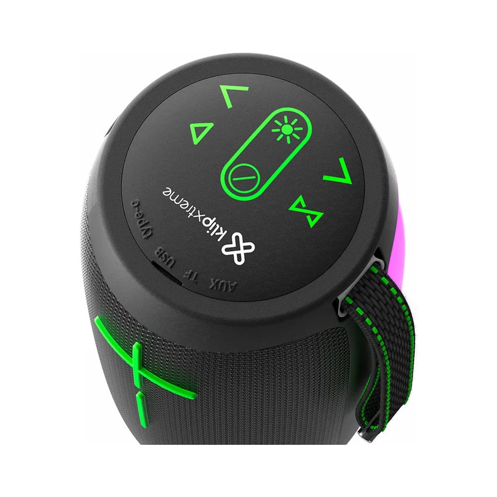 Klip Xtreme ZoundFire y ZoundFire Pro – Parlante Bluetooth con Luces LED de Llama, IPX6