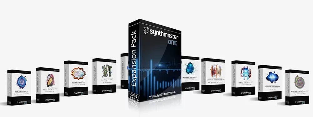 KV331 Audio SynthMaster One Expansions Bundle – Pack de Expansión de Presets para SynthMaster One (Descarga Digital) - Varian