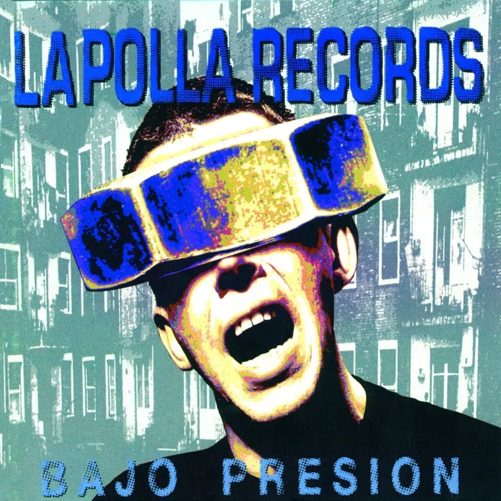 La Polla Records - Bajo Presión (Vinilo LP Color Azul nuevo)