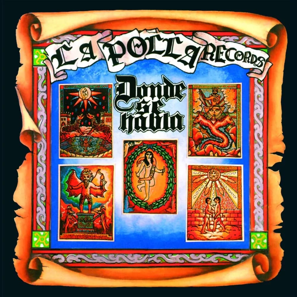 La Polla Records - Donde Se Habla (Vinilo LP Color Transparente nuevo)