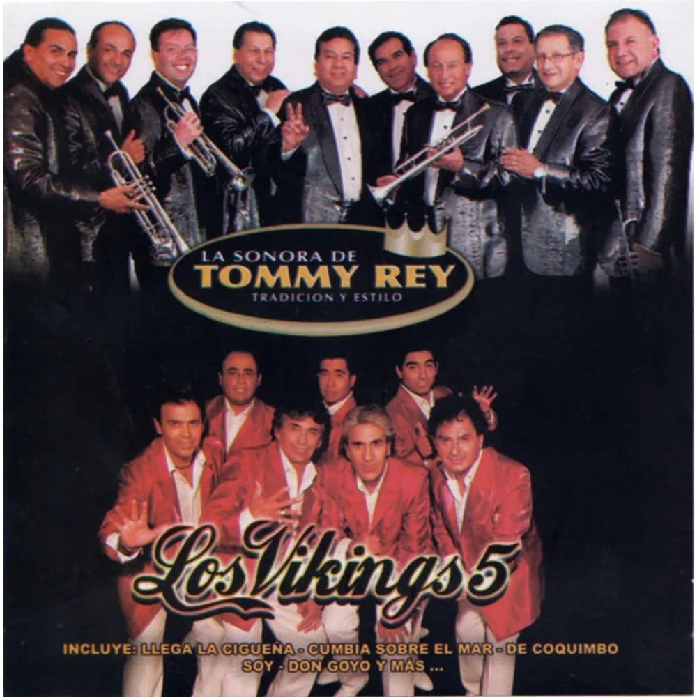 La Sonora De Tommy Rey y Los Vikings 5 - La Fiesta Tropical de Chile (CD nuevo)