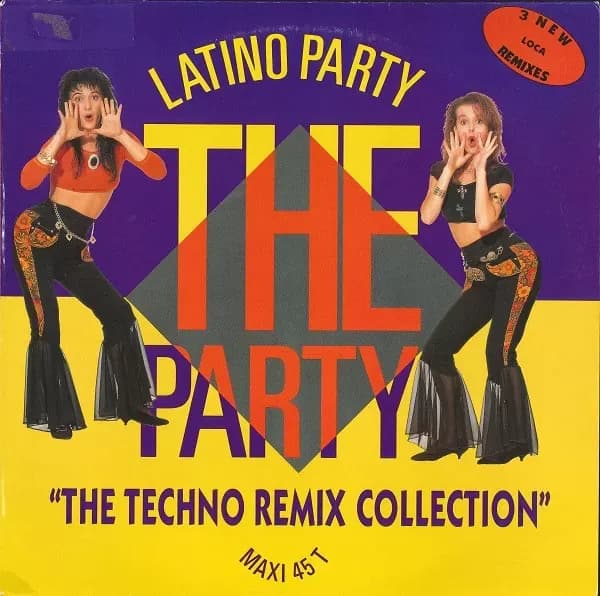 Latino Party - The Party "The Techno Remix Collection" (Vinilo usado VG+)