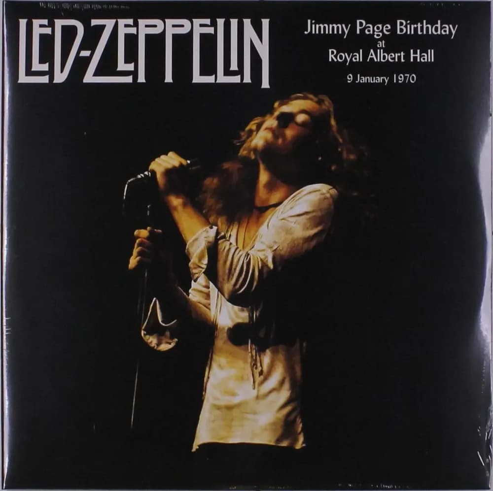 Led Zeppelin - Jimmy Page Birthday At The Royal Albert Hall 9 January 1970 (Vinilo LP nuevo)