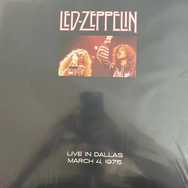 Led Zeppelin - Live In Dallas March 4, 1975 (Vinilo Doble 2LP nuevo)