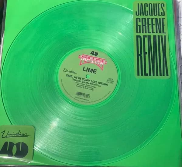 Lime - Babe, We're Gonna Love Tonight (Jacques Greene Remix) (Vinilo LP nuevo)