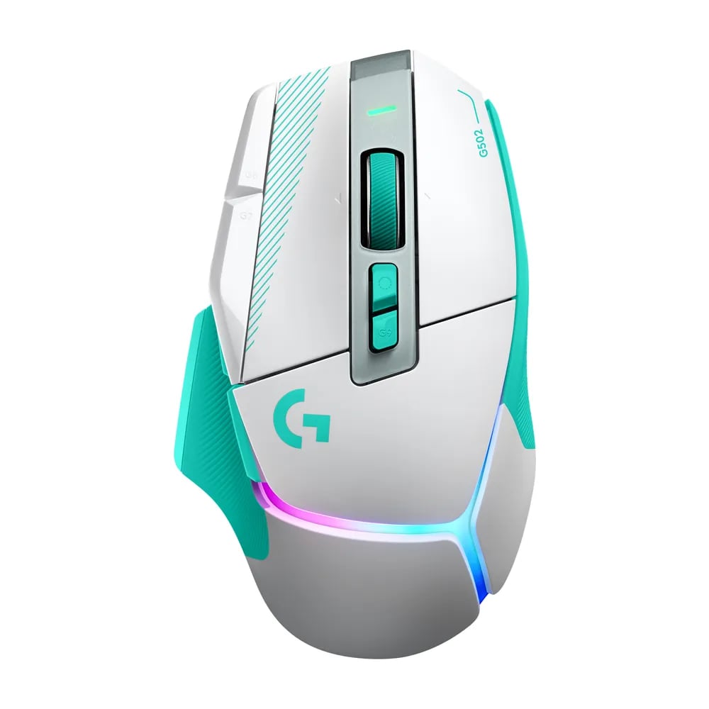 Logitech G502 X PLUS – Mouse Gamer Inalámbrico con RGB - Blanco en LEMM DJ Store