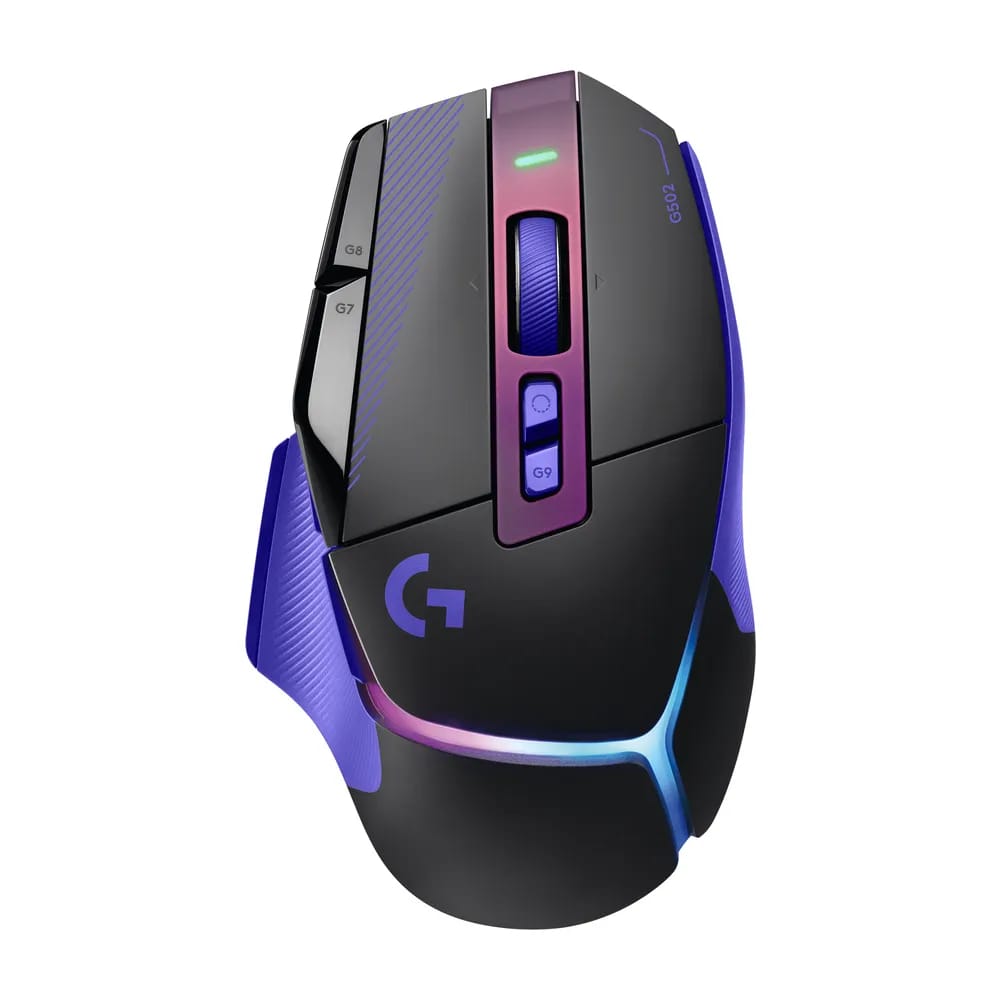 Logitech G502 X PLUS – Mouse Gamer Inalámbrico con RGB - Blanco - Vista alternativa en LEMM DJ Store