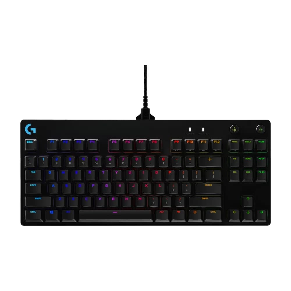 Logitech G PRO – Teclado Gamer Mecánico TKL con Cable Desmontable