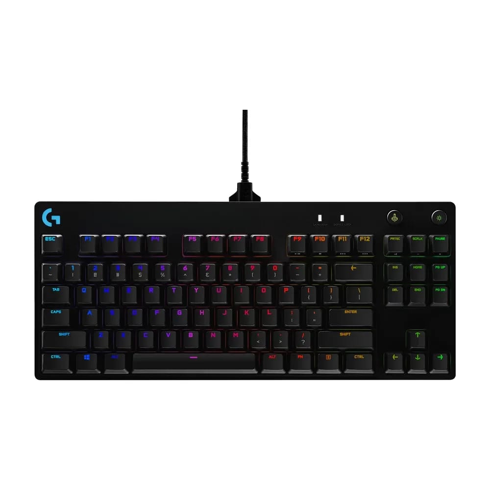 Logitech G PRO – Teclado Gamer Mecánico TKL con Cable Desmontable - Negro - Vista alternativa en LEMM DJ Store