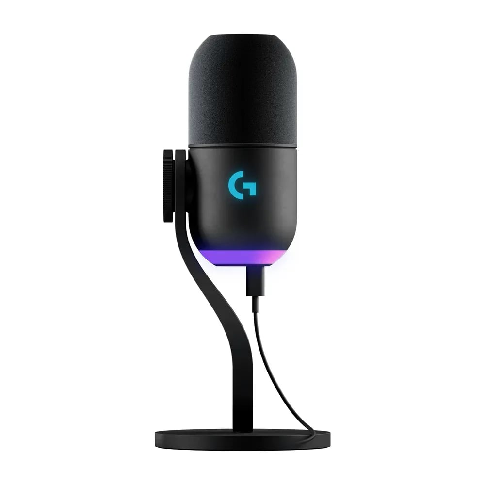Logitech G Yeti GX – Micrófono Gamer Dinámico USB con RGB - Negro en LEMM DJ Store