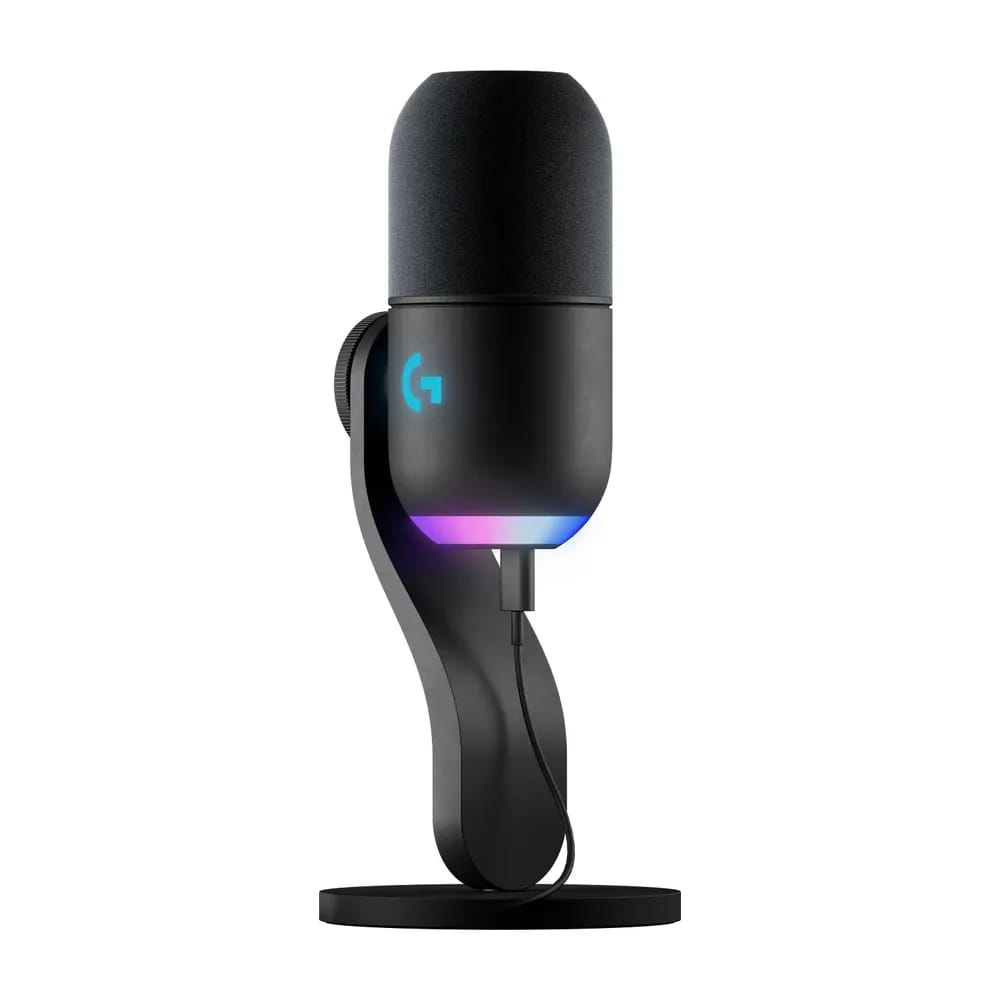 Logitech G Yeti GX – Micrófono Gamer Dinámico USB con RGB - Negro - Vista alternativa en LEMM DJ Store