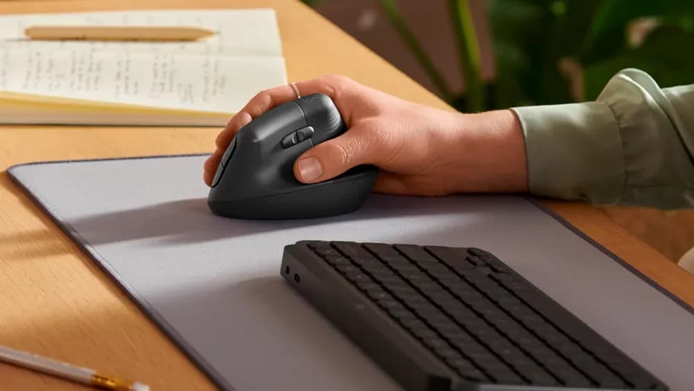 Logitech Lift – Mouse Vertical Ergonómico de 57°