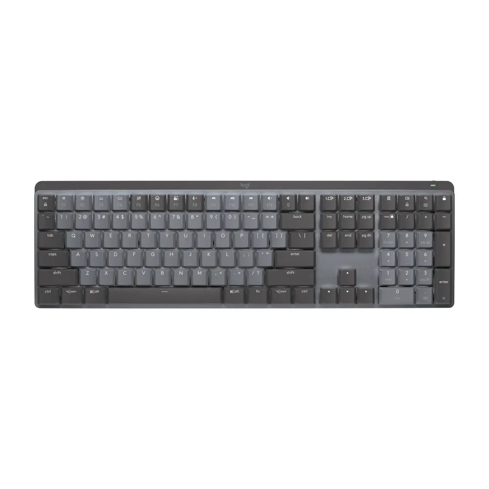 Logitech MX Mechanical – Teclado Mecánico Inalámbrico Táctil Silencioso - Grafito - Vista alternativa en LEMM DJ Store