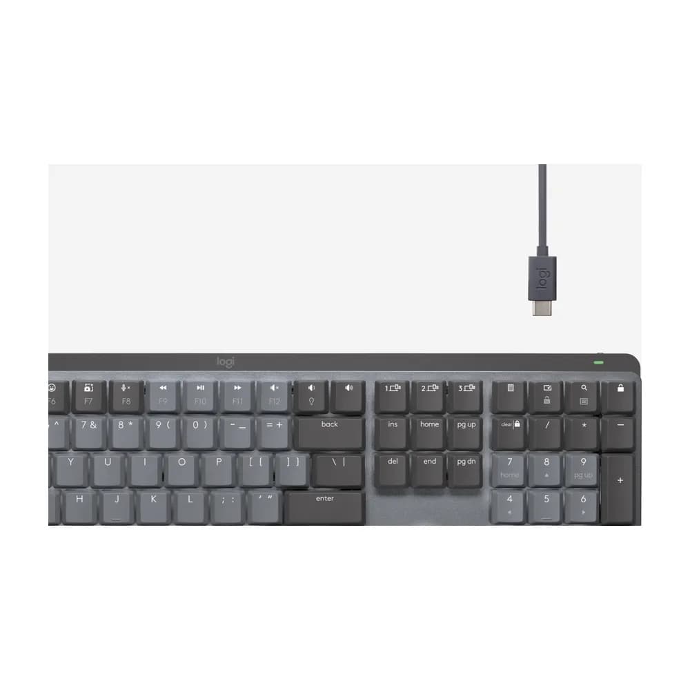 Logitech MX Mechanical – Teclado Mecánico Inalámbrico Táctil Silencioso