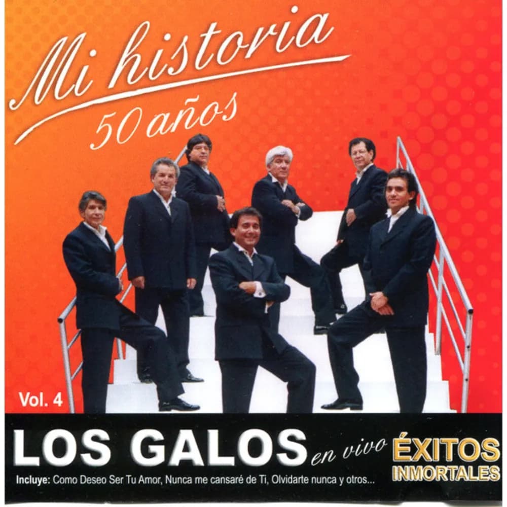 Los Galos - Mi Historia (CD nuevo)