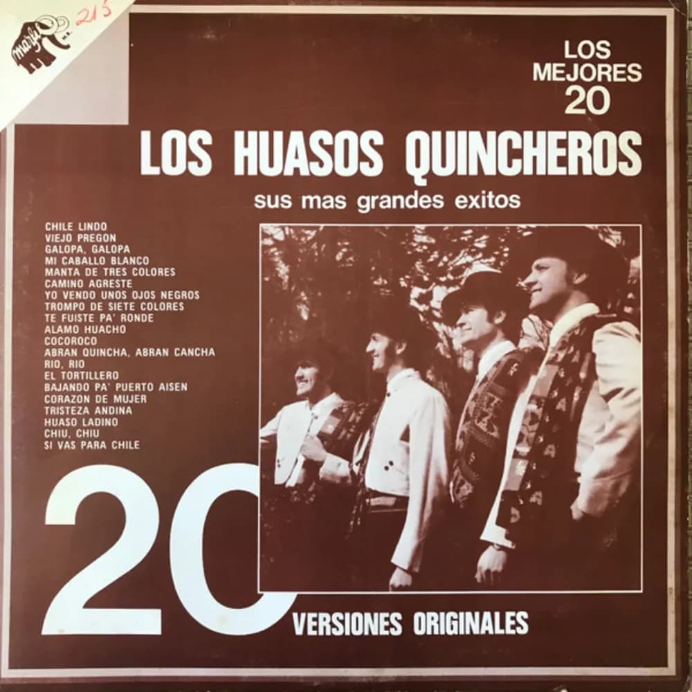 Los Huasos Quincheros - Grandes Exitos (LP nuevo)