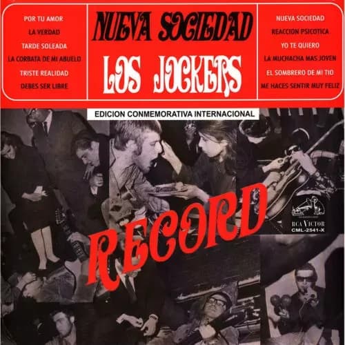 Los Jockers - Nueva Sociedad (Vinilo LP nuevo)