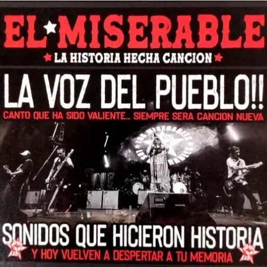 Los Miserables - La Voz Del Pueblo (Vinilo Doble 2LP nuevo)