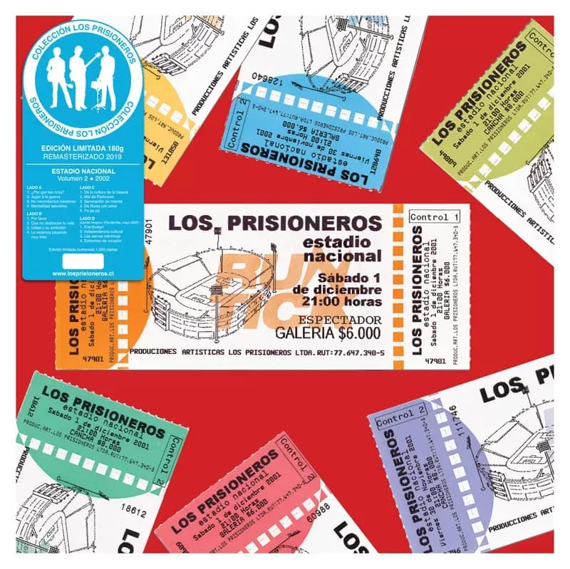 Los Prisioneros - Estadio Nacional Vol.2 - 180g. (Vinilo Doble 2LP nuevo)