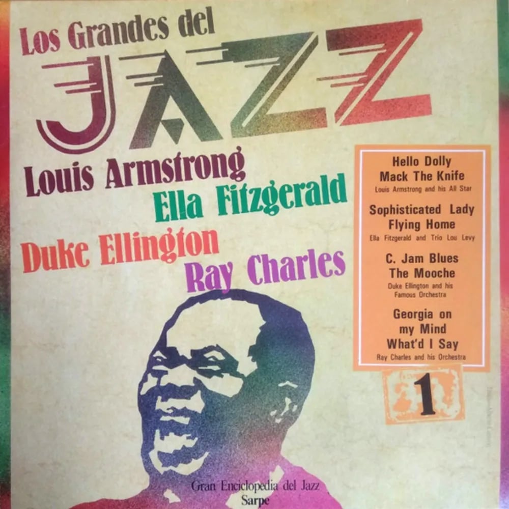 Louis Armstrong - Grandes Del Jazz (LP nuevo) - Variante en LEMM DJ Store