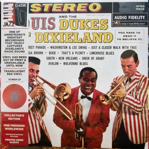 Louis Armstrong - Louis Armstrong And The Dukes Of Dixieland (Vinilo LP nuevo)